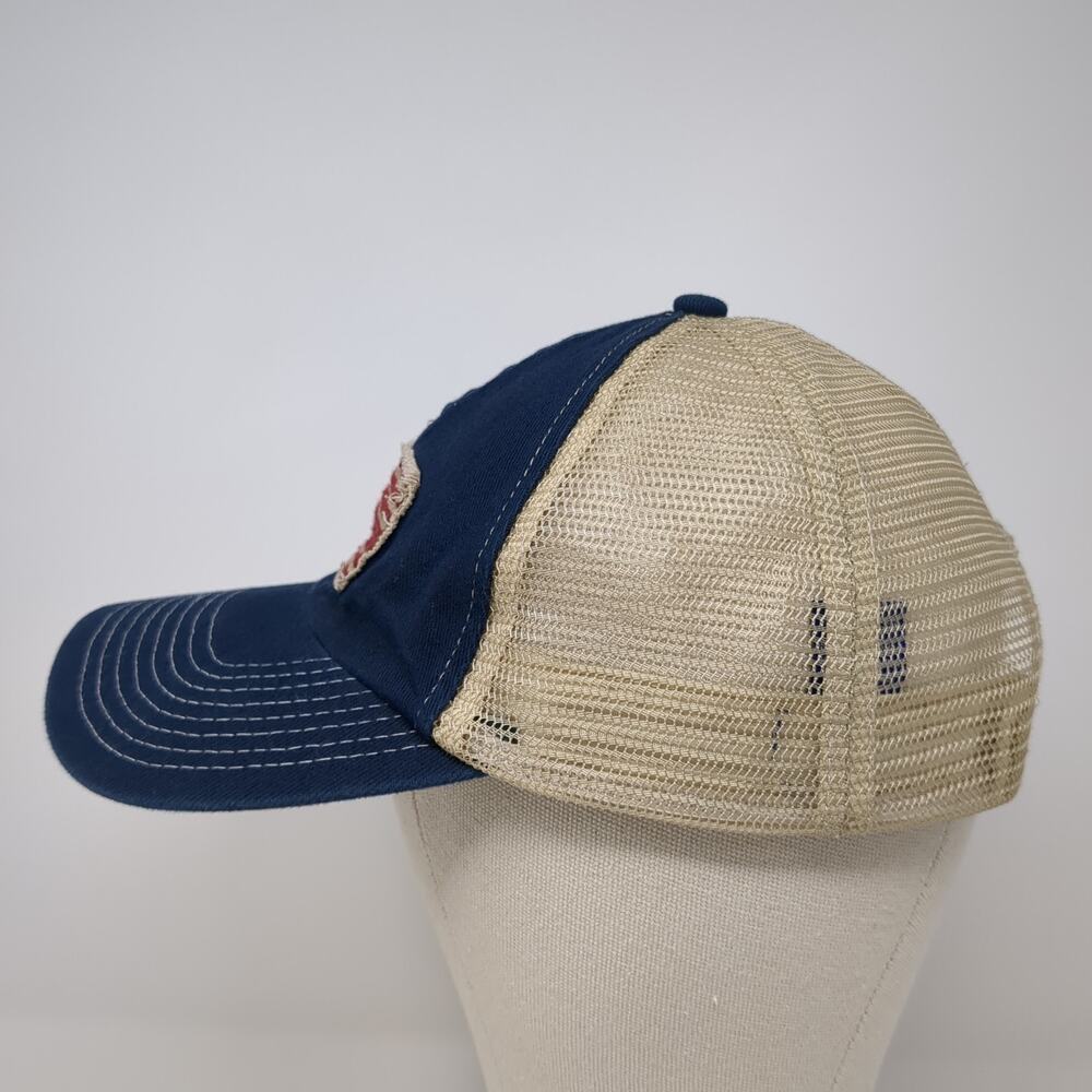 American Flag Patch Snapback Mesh Back Trucker Ha… - image 3